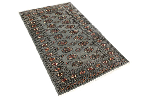 Handmade Mori Bokhara Rug - ENR309991