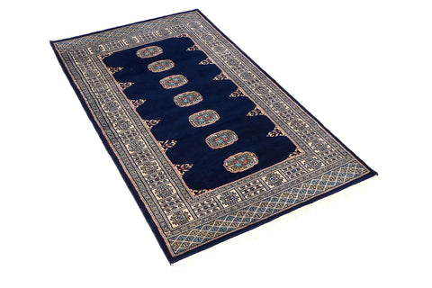 Handmade Luxury Bokhara Rug - ENR309993