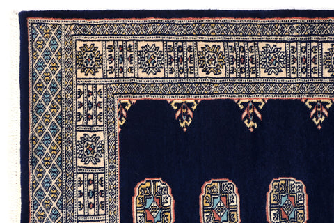 Handmade Luxury Bokhara Rug - ENR309993