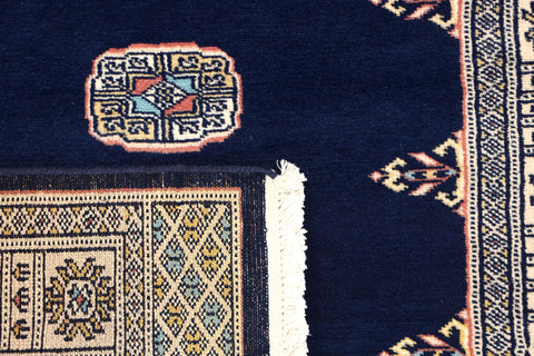 Handmade Luxury Bokhara Rug - ENR309993