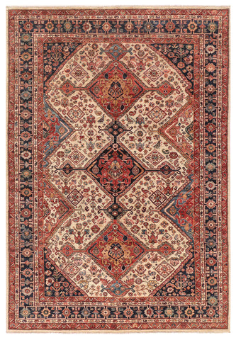Handmade Afghan Choeb Rang rug - ENR309996