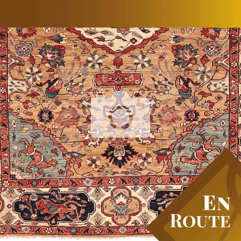 Handmade Afghan Choeb Rang carpet - ENR309997