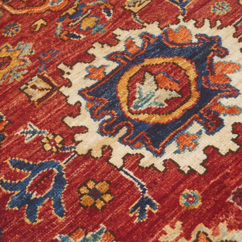 Handmade Afghan Aryana medium runner - ENR310049