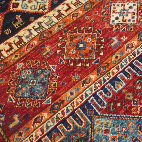 Handmade fine Afghan Aryana rug - ENR310050