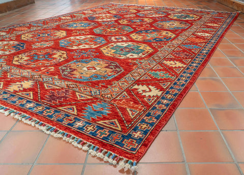 Handmade Afghan Ersari carpet - 310083
