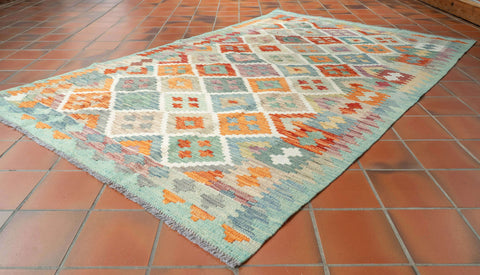 Handmade Afghan Kilim - 310177