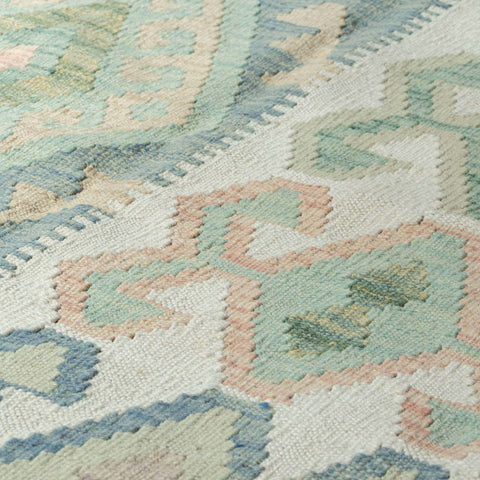 Handmade washed Afghan Kilim - 310182
