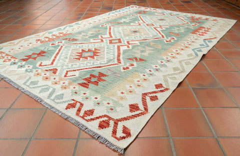 Handmade Afghan Kilim - 310184