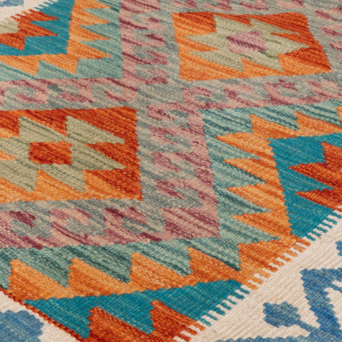 Handmade Afghan Kilim - 310359