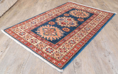 Handmade fine Afghan Kazak rug - 310459