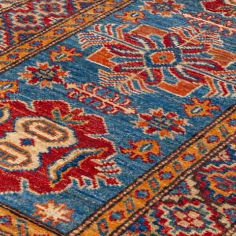 Handmade fine Afghan Kazak rug - 310460