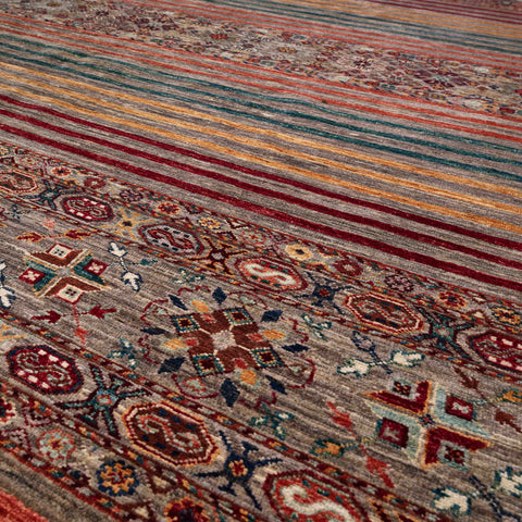 Handmade Afghan Kharjeen rug - 310480
