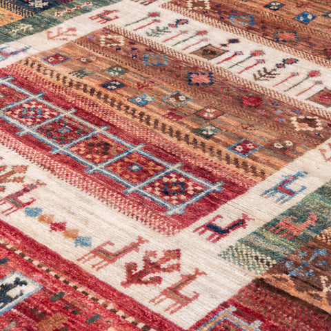 Handmade Afghan Loribaft rug - 310484