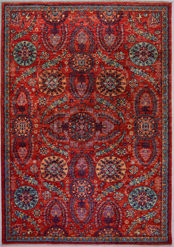 Handmade Afghan Seljuk rug - 390000-622