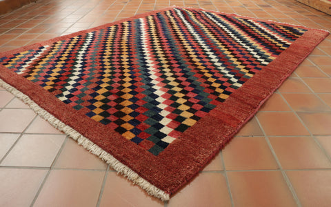 Handmade Oriental Gabbeh rug - TR30925014