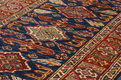 Fine handmade Afghan Kazak runner - 306325