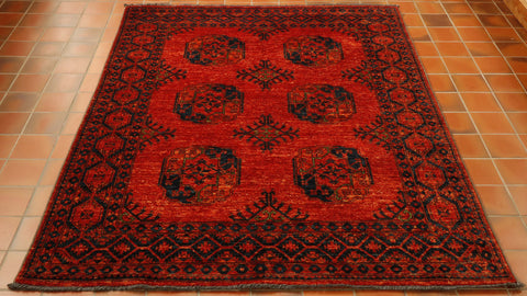 Handmade Afghan Ersari rug - 30624965