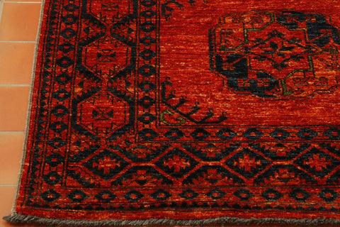 Handmade Afghan Ersari rug - 30624965