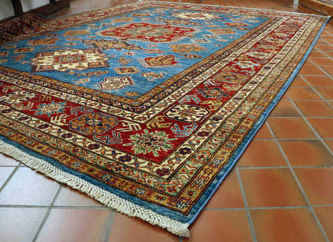 Fine handmade Afghan Kazak carpet - 30724435