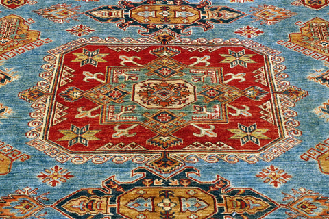 Fine handmade Afghan Kazak carpet - 30724435