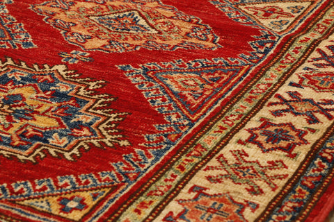 Fine handmade Afghan Kazak runner - 30724575