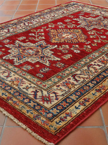 Handmade Afghan Kazak rug - 30724756