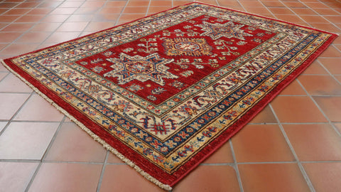 Handmade Afghan Kazak rug - 30724756