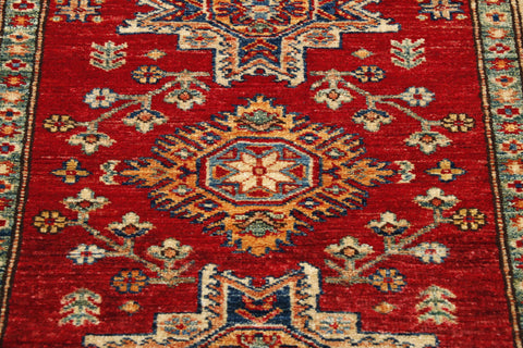 Handmade Afghan Kazak rug - 30724756