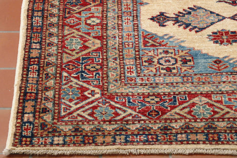 Extra fine handmade Afghan Kazak rug - 30724785