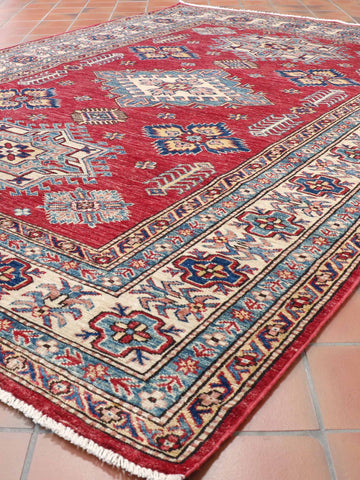 Handmade fine Afghan Kazak rug - 30724799