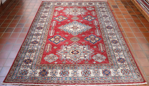 Handmade fine Afghan Kazak rug - 30724799