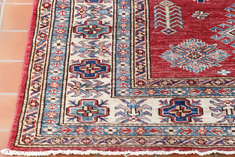 Handmade fine Afghan Kazak rug - 30724799