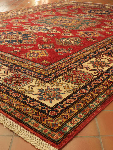 Handmade Afghan Kazak carpet - 30824043