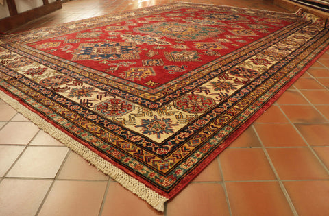 Handmade Afghan Kazak carpet - 30824043