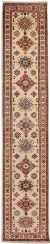 Handmade fine Afghan Kazak long runner - ENR308504