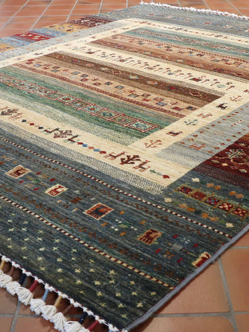 Handmade Afghan Loribaft rug - 30824631