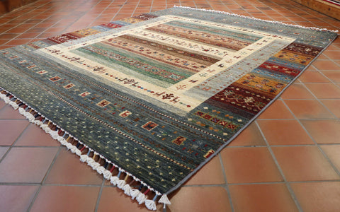 Handmade Afghan Loribaft rug - 30824631