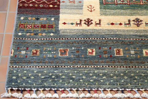 Handmade Afghan Loribaft rug - 30824631