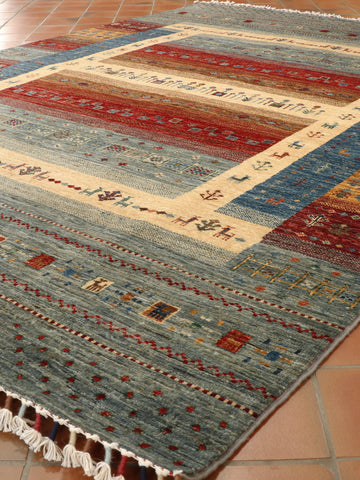 Handmade Afghan Loribaft rug - 30824633 (Copy)