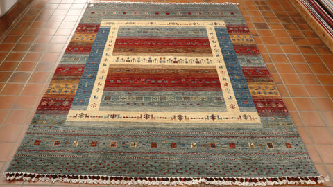 Handmade Afghan Loribaft rug - 30824633 (Copy)