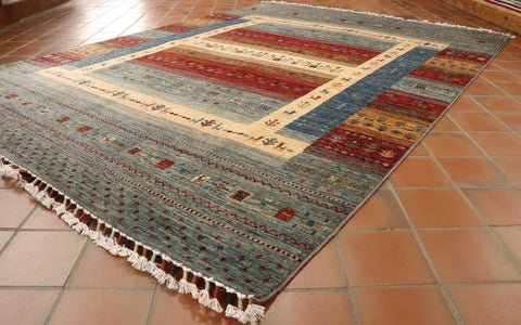 Handmade Afghan Loribaft rug - 30824633 (Copy)