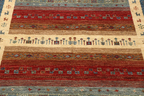 Handmade Afghan Loribaft rug - 30824633 (Copy)